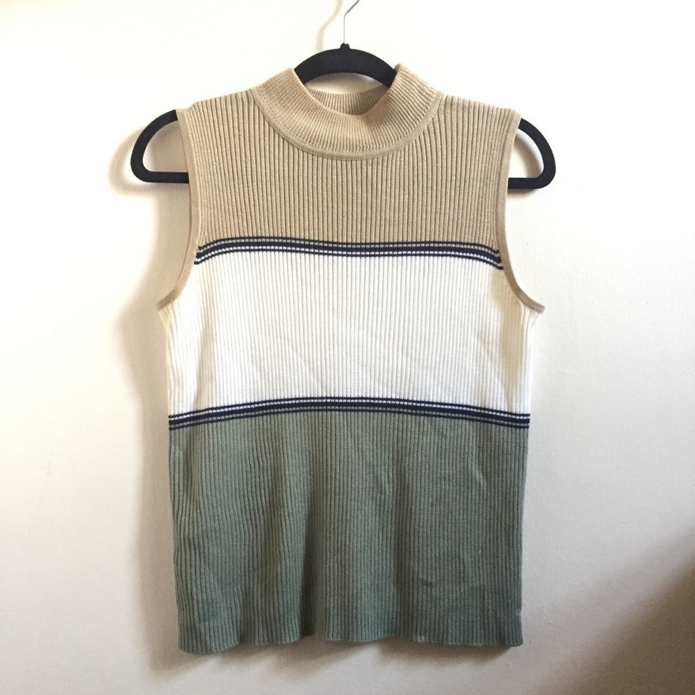 Vintage Mock Neck Top